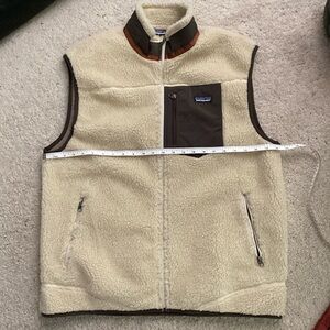 Patagonia XL retro pile fleece vest NWOT